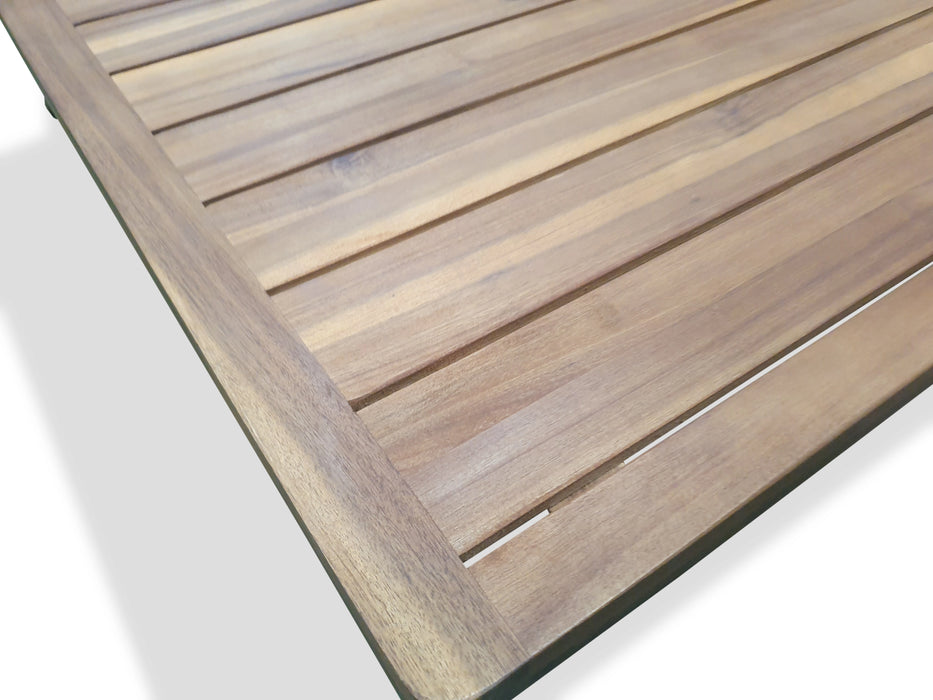 Outdoor Lounge Set - Woodlands 5 Seat - coffee table