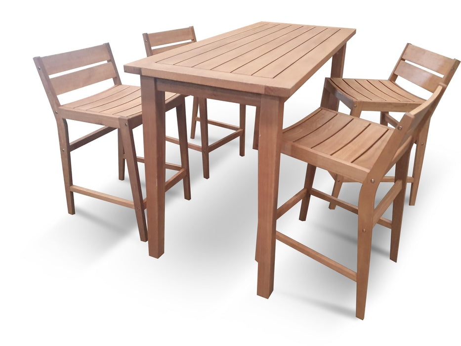 Cairns Timber Bar Setting - Bare Outdoors