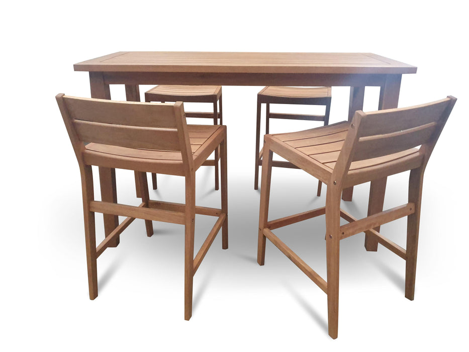 Cairns Timber Bar Setting - Bare Outdoors