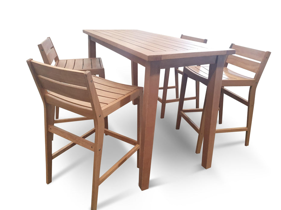 Cairns Timber Bar Setting - Bare Outdoors