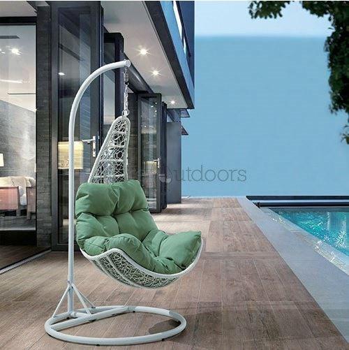 Bondi Hanging Outdoor Wicker Chair - Bare Outdoors