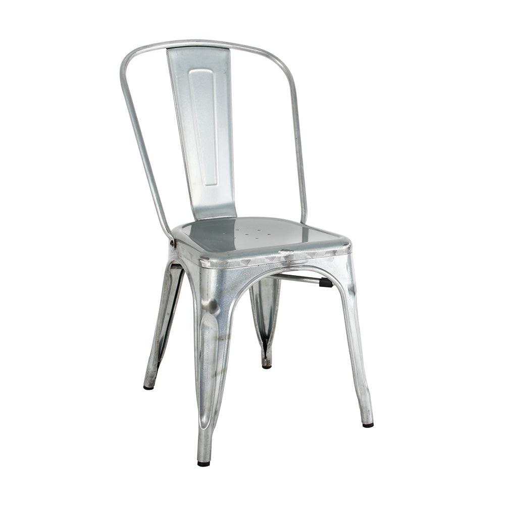 Replica Tolix Chair Galvanized — Bare Outdoors
