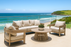 Bayview 5 Seat Timber Outdoor Lounge