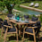 Woodlands 6 Seat Outdoor Dining Setting