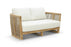 Corfu 4 Seat Timber & Rope Outdoor Lounge