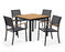 Velassaru 5 piece - 4 seater dining set