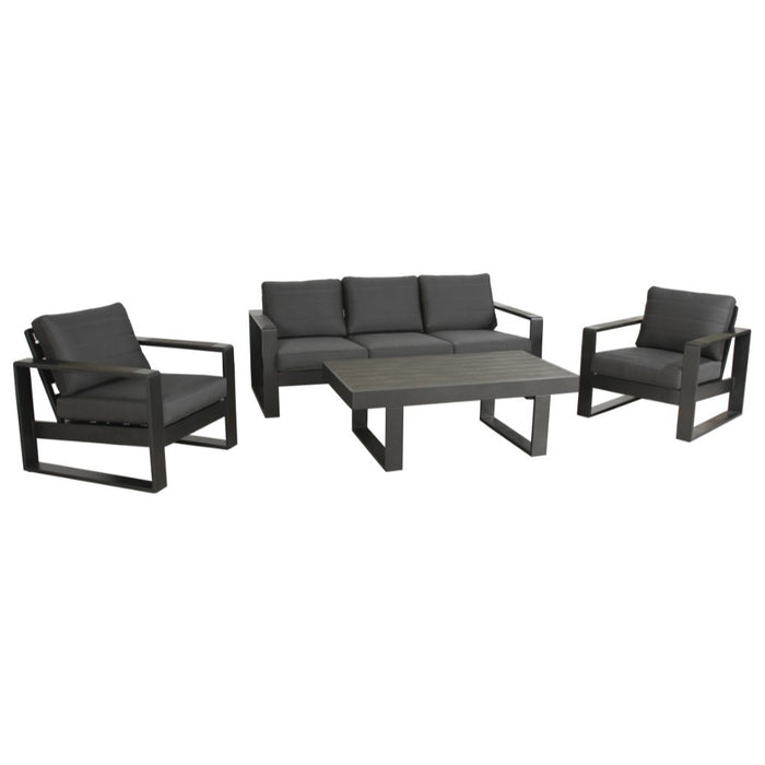 Rosebud 5 Seat Aluminium Outdoor Lounge