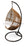 Outdoor Hanging Ball Chair - Natural & Beige - Bare Outdoors