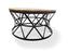 French Provincial Cast Iron Round Coffee Table - Bare Outdoors