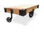 Argo 2.0 Industrial Coffee Table on Wheels - Bare Outdoors