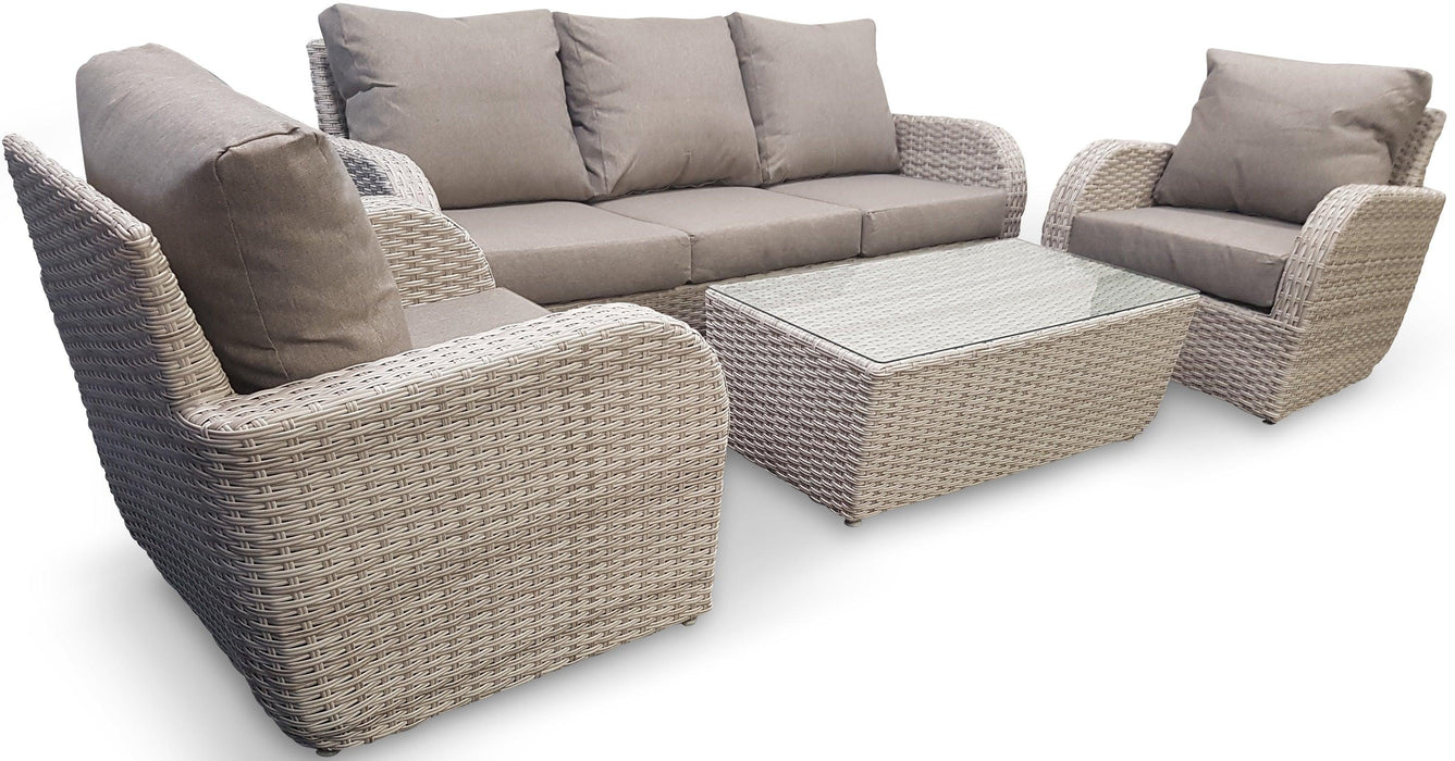 Coogee 5 Seat Outdoor Sofa - Bare Outdoors