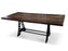 Recycled Boatwood Industrial Dining Table - Bare Outdoors