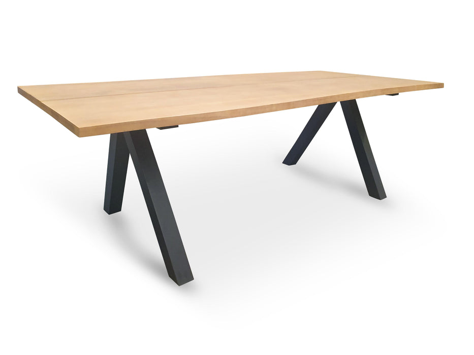 Kingsville 2.2m Acacia Wood Dining Table - Bare Outdoors