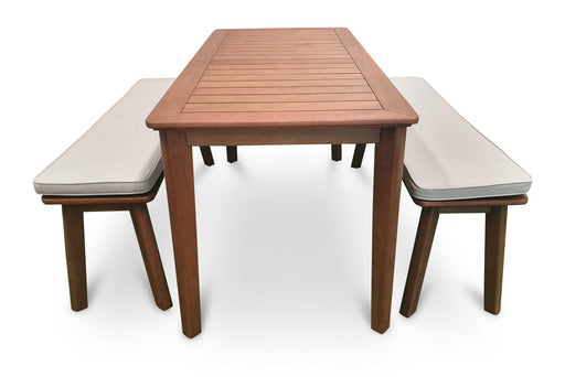 Amelia Dining & Bench Setting - Bare Outdoors