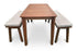 Amelia Dining & Bench Setting - Bare Outdoors