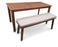 Amelia Dining & Bench Setting - Bare Outdoors