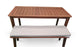 Amelia Dining & Bench Setting - Bare Outdoors