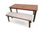 Amelia Dining & Bench Setting - Bare Outdoors