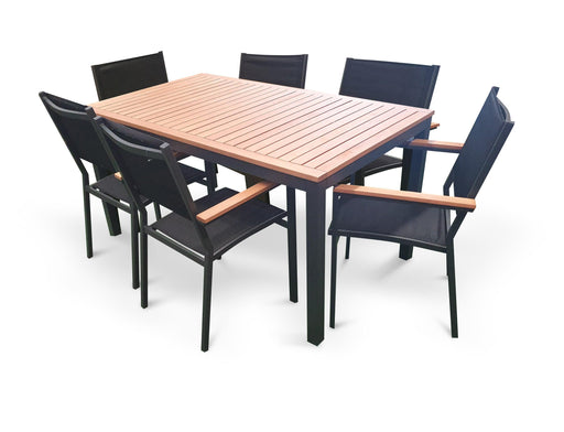 Anantara 7 piece - 6 seater dining set - Bare Outdoors