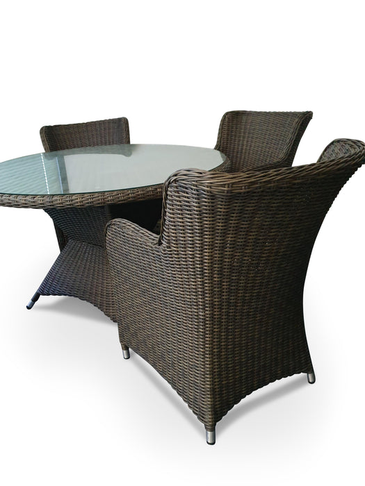 Fiji 4 Seat Outdoor Dining Setting - Bare Outdoors
