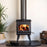 Freestanding Heavy Duty Steel & Cast Iron Wood Heater - Bare Outdoors