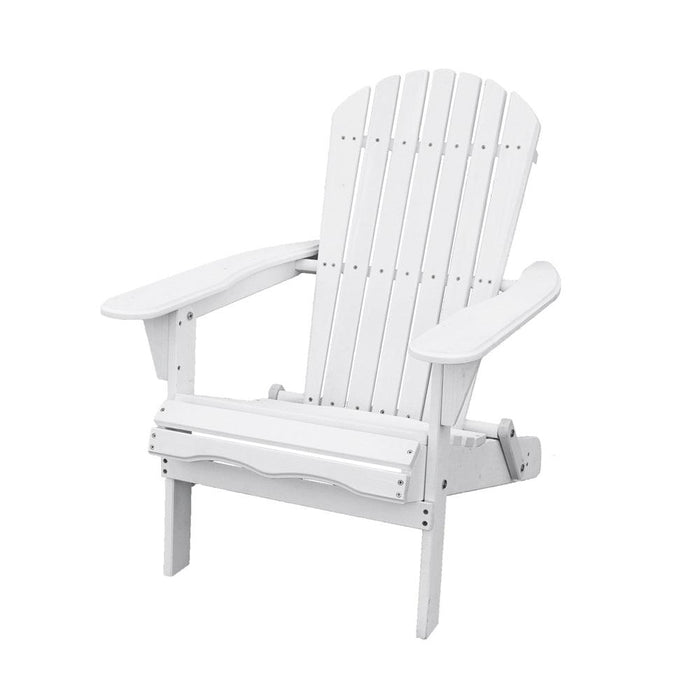 Adirondack Outdoor Lounge Chair - Pine Wood - Bare Outdoors