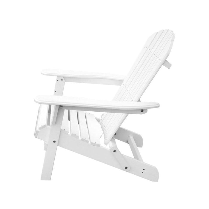 Adirondack Outdoor Lounge Chair - Pine Wood - Bare Outdoors