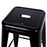 Replica Tolix Bar Stool 75cm - Black - Bare Outdoors
