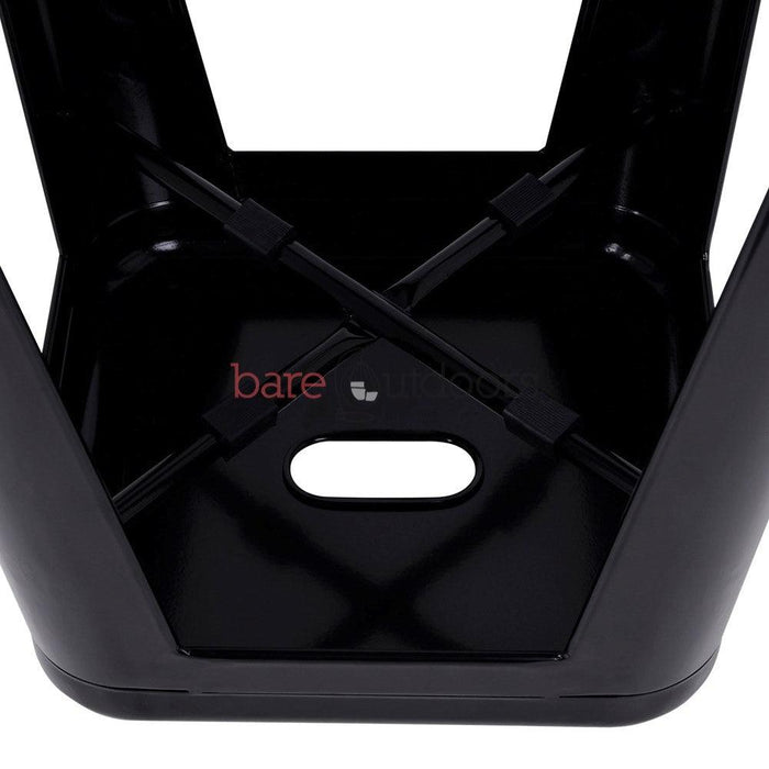 Replica Tolix Bar Stool 75cm - Black - Bare Outdoors