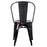 Replica Tolix Chair - Black - Bare Outdoors