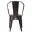 Replica Tolix Chair - Gunmetal - Bare Outdoors