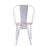 Replica Tolix Chair Timber Top - Metal - Bare Outdoors