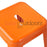 Replica Tolix Bar Stool 45cm - Orange - Bare Outdoors