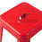 Replica Tolix Bar Stool 45cm - Red - Bare Outdoors