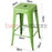 Replica Tolix Bar Stool 66cm - Green - Bare Outdoors