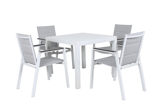 Boredeaux 4 Seat Outdoor Dining Setting - Bare Outdoors