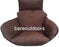 Outdoor Hanging Swing Pod Chair Cushions - Chocolate Brown cushion 2