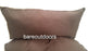 Outdoor Hanging Swing Pod Chair Cushions - Chocolate Brown pillow