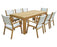Anglesea 8 Seat Outdoor Dining Setting - Bare Outdoors