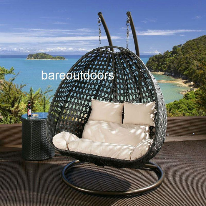 Double Seater Hanging Pod Chair - Bare Outdoors