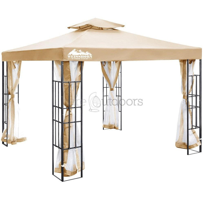 3m x 3m Steel Frame Stand for Outdoor Gazebo Marquee: Secure and robust support for your outdoor setup