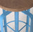 Lavina Blue Industrial Stool - Bare Outdoors