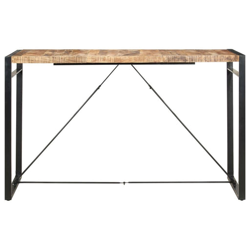 Montego Mangowood Solid Bar Table - Bare Outdoors