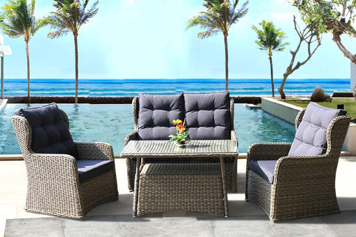 Maui 4 Seater Lounge Set - Bare Outdoors