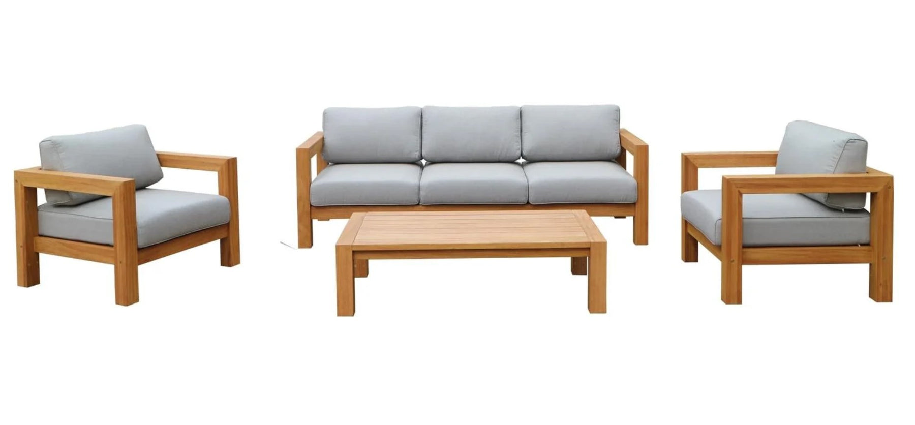 Hamptons 5 Seat Heavy Lounge Set