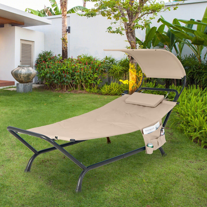 Hammock Bed on Stand with Storage Bag