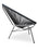 Acapulco Black Chair - Bare Outdoors