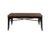 Harvey Timber Top Bench Seat in Matte Black - Bare Outdoors