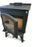 Freestanding Heavy Duty Steel & Cast Iron Wood Heater - Bare Outdoors