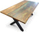 Argan Boatwood Double X 1.8M Dining Table